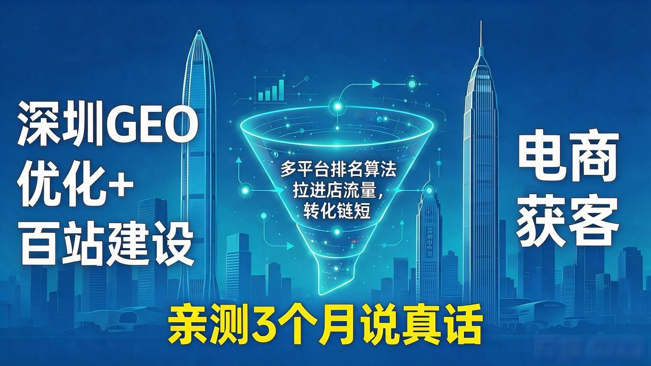 深圳GEO优化+百站建设